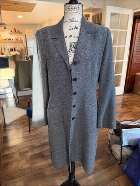 Classic Tweed, Long, Single-Breasted Women’s Charles Gray London Coat